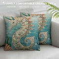 thumbnail image 3 of Shiartex  Summer Pillow Covers Covers Ocean Summer Farmhouse Cushion Case Decor for Sofa Couch 22x22in, 3 of 5