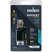Bernzomatic Pocket Torch Lighter, Refillable Butane Lighter with Trigger start Ignition and Precision Flame, LTR16