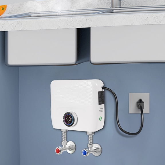 Electric Water Heater Instant Hot Tankless Water Heater On Demand Water Heater For Homes, Schools