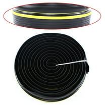 6m Garage Door Seal with 80mm Width and 14mm Thickness, Durable Rubber to Block Water, Cold Air, and Pests, Easy Installation