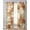 Orange, variant on Modern Blue Sheer Curtains 39 Inch Length 2 Panels Set for Living Room/Bedroom, Vintage Abstract Art Contemporary Kitchen Curtains Grommet Semi-Sheer Curtains Drapes Window Treatments 27.5"x39"x2