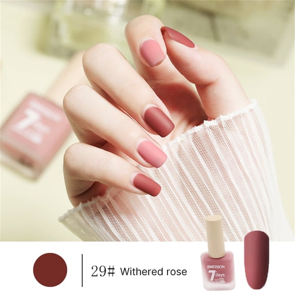 Nail Polish - Long Lasting No‑Bake Quick Dry Matte Nail Polish, Nail Polish Easter Mother'S Day Nail Care Makeup Organizers