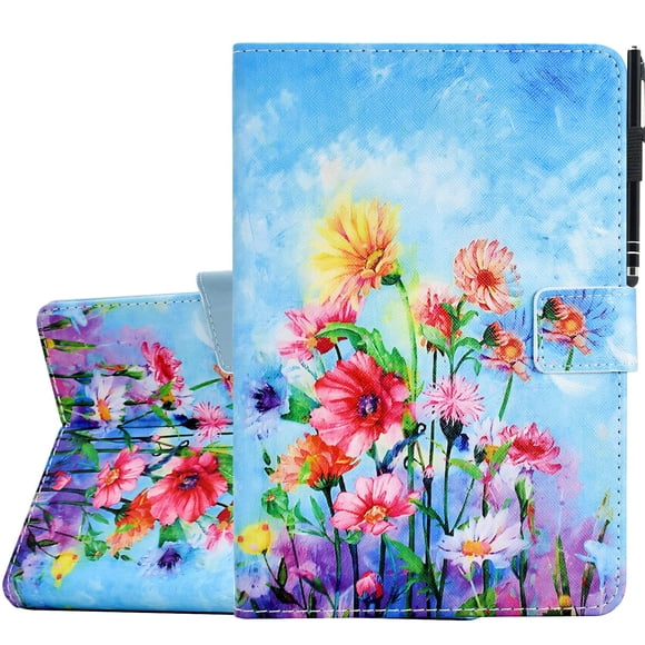 Funda KEROM para Samsung Galaxy Tab A11+/A9+ 11" Floral