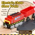 thumbnail image 3 of Juego de trenes de madera Lehoo Castle Construction, 68 piezas, 2-7 años, 3 of 8