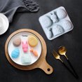 thumbnail image 4 of Moldes de silicona 6 celdas huevo de conejito de Pascua DIY Chocolate Fondant pastel gelatina molde Tmvgtek suministros de cocina, 4 of 6