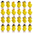 thumbnail image 1 of 24pcs Easter Plush Chicken Decoration Small Plush Chicken Model Adorable Cartoon Chick Decor, 1 of 3