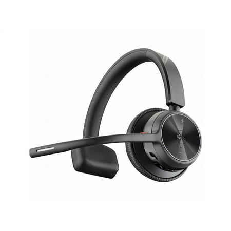 Poly - formerly Plantronics - Voyager 4310 Wireless Noise Cancelling Single Ear Headset with mic - Black