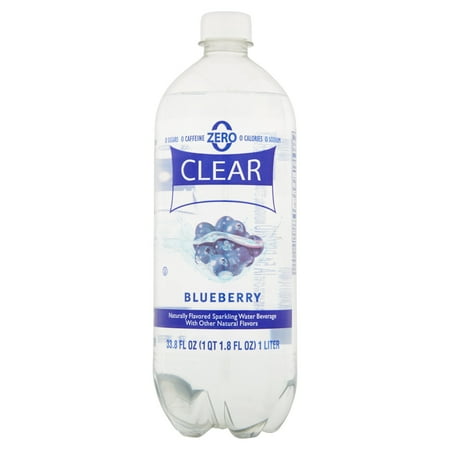 Clear American Blueberry Sparkling Water, 33.8 Fl. Oz.