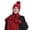 Red, variant on HNMKIU Winter Knitted Scarf Hat Set Thermal Lined Outdoor Riding Ear Cold Weather Cozy Windproof Unisex Khaki - One Size