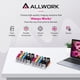 thumbnail image 5 of Cartuchos de tinta ALLWORK 280XXL 281XXL compatibles con Canon (10 paquetes), 5 of 6