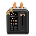 thumbnail image 1 of SEEDEEM Toaster 2 Slice with Touch Screen, Faster Heating Speed, 7 Shade Setting, 6 Bread Type, 1.5&rdquo;Wide Slots Toaster, Removable Crumb Tray, 1, 1 of 8