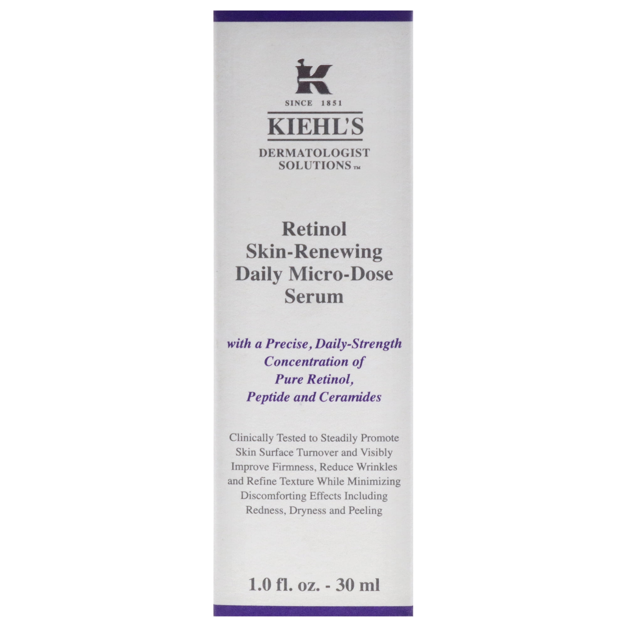 Kiehl's All Skin Micro-Dose Anti-Aging Retinol Serum with Ceramides and Peptide 1oz