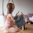 thumbnail image 6 of Utopia Towels 4 Pack Premium Extra Large Bath Towels Set, 30 x 60 Inches 100% Ring Spun Cotton, Lightweight and Highly Absorbent Quick Drying Towels, Perfect for Daily Use Grey, 6 of 9