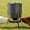 Black, variant on Chicken Feeder No Waste for Coop & Outdoors, 16 Port 50lbs Poultry Feeder with Spill-Control Design, Rust-Proof Powder Coated Metal & Smooth Safe Edges (Black)