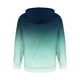thumbnail image 4 of Sudadera con capucha para hombre, informal, a la moda, con cremallera, estampado degradado, manga larga, sudadera con capucha, blusa de poliéster para hombre, 4 of 4