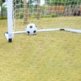 thumbnail image 2 of kurtrusly Ensemble de But de Soccer pour Enfants Cour Arrière Mini Filet et Ballon Blanc avec Sac de Rangement, 2 of 9