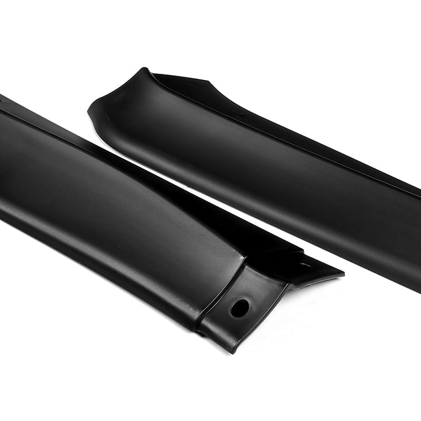 Stay Tuned Performance For 2013-2015 Honda Civic Sedan Matt Black Aero-Style Front Bumper Body Kit Lip