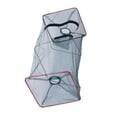 thumbnail image 3 of Soidarity Red de malla para pesca de cangrejo, red para langosta, cesta de pesca, red de inmersión portátil plegable, jaula para peces, alambre Type5 NO5, 3 of 6