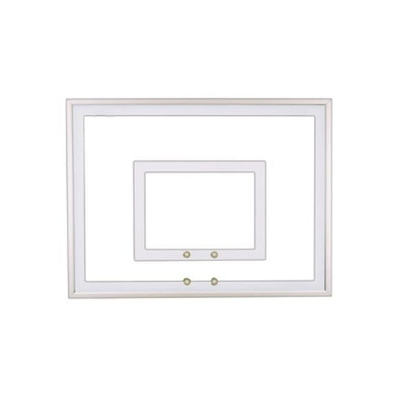 FT221SM Smoked Tempered Glass 36 x 60 in. Smoked Tempered Glass Backboard, Forest Green