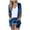 Blue Cardigans, variant on Htigea Women's Cardigan Velvet Half Sleeve Open Front Blouses Casual Loose Fit Everyday Cardigans with Pockets Navy M