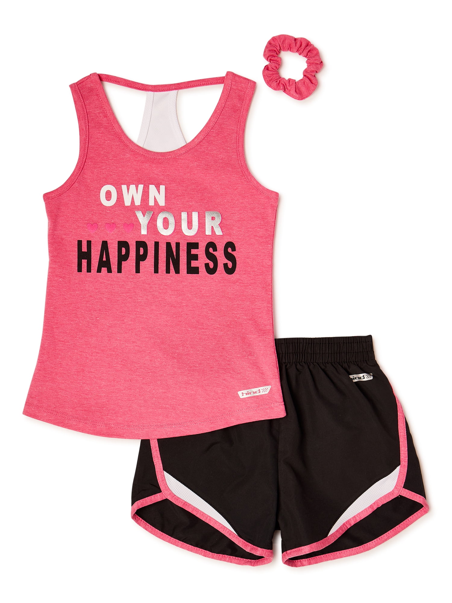 nike running shorts and top set