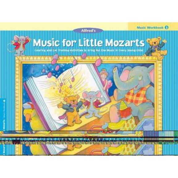 Pre-Owned Music for Little Mozarts Music Workbook, Bk 3: Coloring and Ear Training Activities to Bring Out the Music in Every Young Child (Music for Little Moz... (Paperback) 0739006436 9780739006436