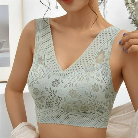 

Ozmmyan Wirefree Bras for Women Sports Bra Wirefree Comfort Sports Bras for Women Extra-Elastic Bra Active Yoga Sports Bras M-XXL 6 Colors Summer Savings Clearance