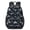 Dinosaur and Skeleton-1, variant on Dinosaur and Silhouette Off White 17" School Backpacks for Teens,Waterproof Oxford Fabric,S-Shape Padded Straps for School,Travel,Hiking,Camping