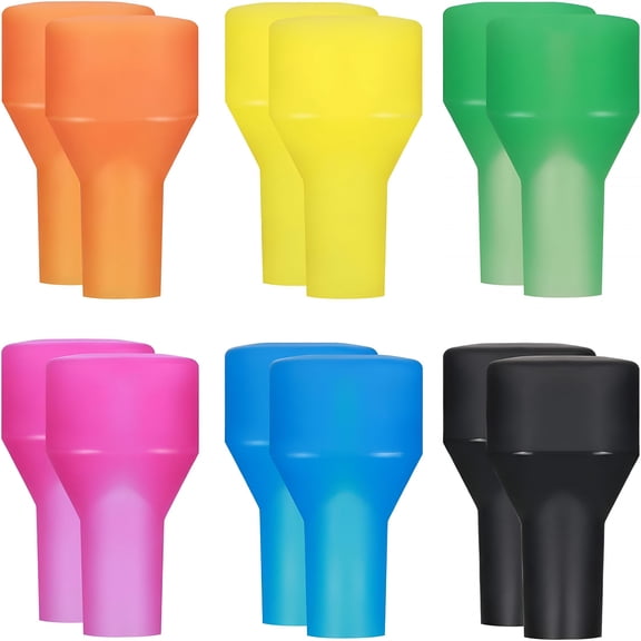 ICERUN 12 Pack Bite Valve Replacement for Hydration Pack, Silicone Mouthpiece Cover for Water Backpack Bladder, Universal Fit Outdoor Hiking Cycling Gear