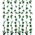 thumbnail image 4 of SEELOK 8Pcs 66 FT Artificial Rose Vine Garland Fake Rose Flower Vine Hanging Rose Ivy for Wedding Wall Decor, 4 of 5