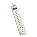 thumbnail image 2 of Tripp Lite, Surge Protector Strip, 6 Outlet, 8FT Cord, Flat Plug, 990 Joules, 1875W, 15 Amp, 2 of 4