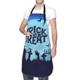 thumbnail image 2 of Rateoe Halloween Trick Or Treat Aprons with Pocket,Men Womens Aprons Waterproof Adjustable Cooking Aprons for Kitchen Gardening and Salon, 2 of 7