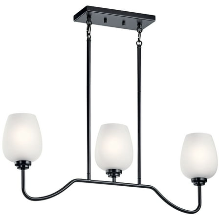 

Kichler Valserrano 31 Wide Black Kitchen Island Light Chandelier