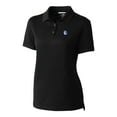 thumbnail image 2 of Women's Cutter & Buck Black Fresno State Bulldogs Advantage Tri-Blend Pique Polo, 2 of 3