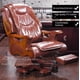 thumbnail image 1 of Modern Ergonomic Office Chairs Computer Armchair Designer Recliner Leather Chair Lounge Italian Swivel Fauteuil Home Furniture My Lux Decor Round, 1 of 18