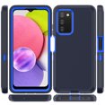 thumbnail image 5 of NIFFPD Samsung Galaxy A03S Case with Belt-Clip Holster, Heavy Duty Drop Protection Shockproof Cover with screen protector Dark Blue&Blue, 5 of 6