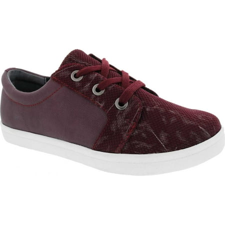 

Women s Drew Ruby Sneaker Burgundy Combo Textile 8 N