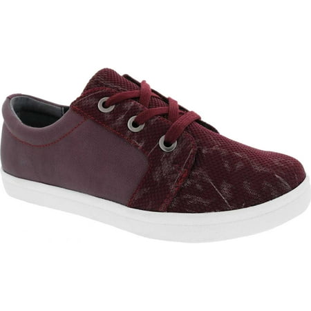 

Women s Drew Ruby Sneaker Burgundy Combo Textile 5.5 W