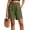Green, variant on Womens Lightweight Shorts Amboo Hemp with Pockets High Waisted Stretch Shorts for Women Summer Walking Biker Shorts Black,M