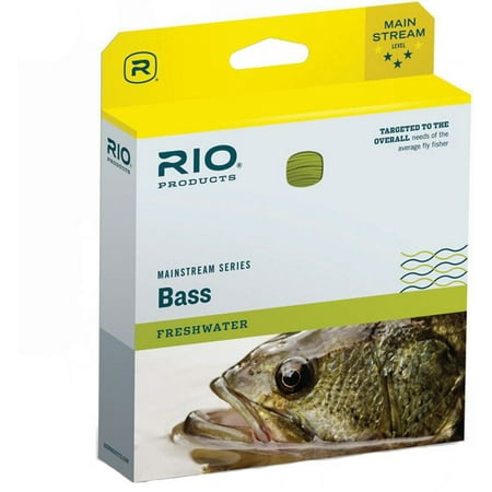 RIO Mainstream Bass Fly Line Yellow