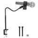 thumbnail image 1 of ZealSound Soporte para Micrófono con Cuello de Cisne de 19", Soporte para Micrófono de Escritorio Flexible con Soporte de Clip Mejorado para Micrófonos de 1,03"-2,59", Adaptador de Tornillo de 3/8" a 5/8", Compatible con Yeti Azul y Más, 1 of 7