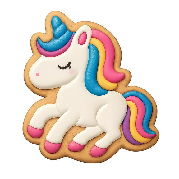 Enchanting Unicorn Cookie Cutter - 4x3.2" Fun Kids Baking Set Delight