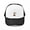 Black/White, variant on - Original Watercolor Goat Animal - Adjustable Unisex Printed Trucker Hat with Mesh Back