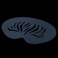 thumbnail image 3 of 1 juego de pntil reutilizable para arte corporal/pintura facial de ojos para maquilje de Halloween Colcomx Stencil de la pintura de la cara, 3 of 8