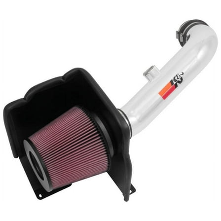 K&N Cold Air Intake Kit: High Performance, Guaranteed to Increase Horsepower: 2017-2019 Chevy/GMC Heavy Duty (Silverado 2500, Silverado 3500, Sierra 2500, Sierra 3500) 6.6L V8 Diesel, 77-3101KP