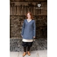 thumbnail image 3 of Womens Viking Tunic in Grey, size: X-Large | Cotton by Medieval Collectibles, 3 of 4