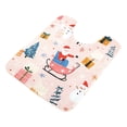 thumbnail image 7 of Yayeee Bath Rug for Bathroom Floor Non Slip Contour Fluffy Soft Absorbent Mat, 20"x24", Blue Christmas Santa, 7 of 7