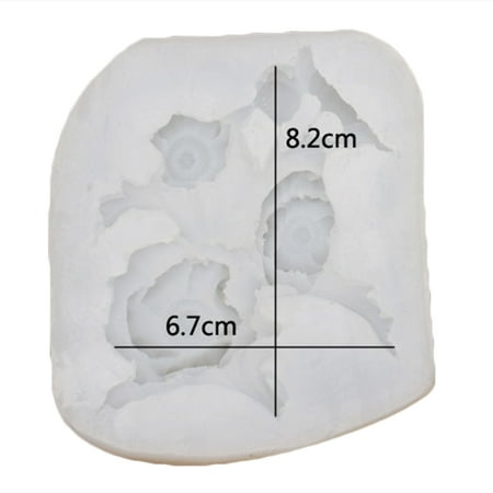 

3D Rose Flower Sunflower Silicone Cake Mold Fondant Chocolate Sugarcraft Decorating Kitchen Baking Tool