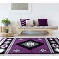 thumbnail image 4 of United Weavers Tapis Coureur Bristol Caliente Prune, 4 of 4