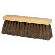 Tough Guy Push Broom Head,Tapered,16" Sweep Face 3A325